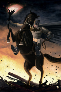 The Dark Knight 4k Art