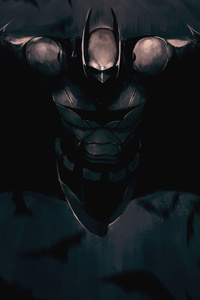 The Dark Knight (640x1136) Resolution Wallpaper