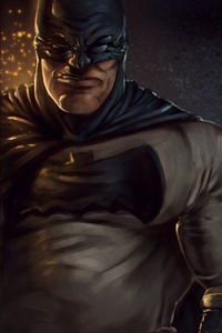 The Dark Knight Returns Art (240x400) Resolution Wallpaper