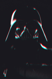 The Dark Side Of Darth Vader (240x400) Resolution Wallpaper