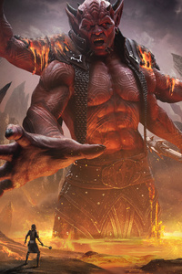The Elder Scrolls Online Deadlands Dlc (540x960) Resolution Wallpaper