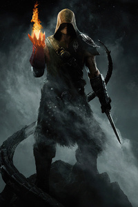 The Elder Scrolls V Skyrim 2020 4k (480x854) Resolution Wallpaper
