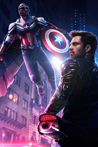 480x800 The Falcon And The Winter Soldier Tv Series