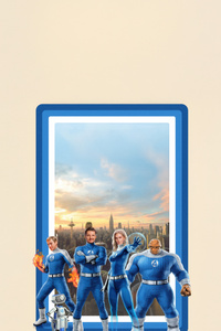 The Fantastic Four First Steps 2025 Eyes Of Justice (640x1136) Resolution Wallpaper