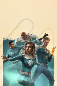 The Fantastic Four First Steps Genesis Of Heroes (360x640) Resolution Wallpaper