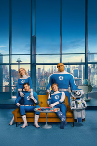 The Fantastic Four First Steps Together As A Family (540x960) Resolution Wallpaper