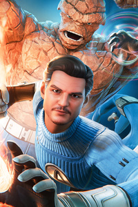 The Fantastic Four First Steps X Fortnite 2025 (240x400) Resolution Wallpaper