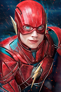 1242x2688 The Flash 2021 Zack Snyders Cut Justice League 5k