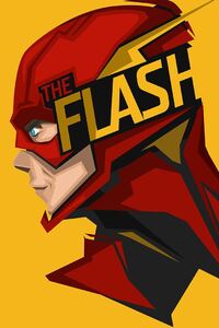 1440x2560 The Flash Abstract Art