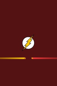 480x854 The Flash And Reverse Flash Minimalism