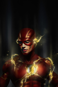 The Flash Every Second Counts (1242x2668) Resolution Wallpaper