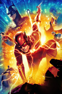 720x1280 The Flash Movie Chinese Poster Imax 5k