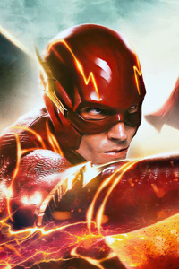 1080x2280 The Flash Movie Promotion Banner