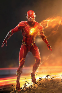 320x568 The Flash Superhero 2022 4k