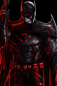 The Flashpoint Batman 4k (1125x2436) Resolution Wallpaper