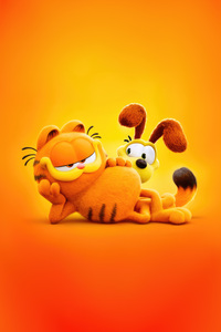 The Garfield Movie 2024 (1440x2960) Resolution Wallpaper