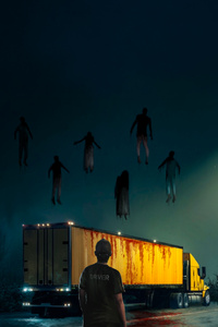 The Haunted Haul Trucker Nightmare (540x960) Resolution Wallpaper