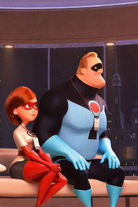 The Incredibles 2 In Entertainment Weekly (640x1136) Resolution Wallpaper