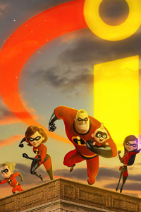 The Incredibles 2 Team Up (2160x3840) Resolution Wallpaper