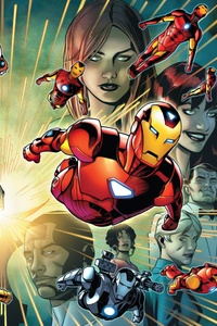 The Invincible Iron Man (320x480) Resolution Wallpaper