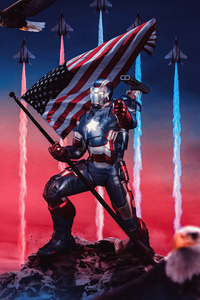 The Iron Man Infinity (240x400) Resolution Wallpaper