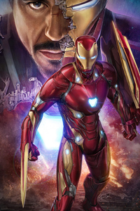 The Iron Man Og 4k (640x1136) Resolution Wallpaper
