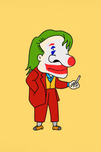The Joker Grin (640x960) Resolution Wallpaper