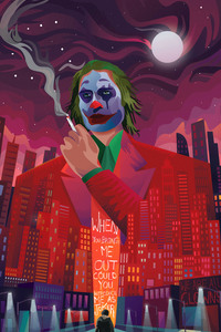 1280x2120 The Joker Joaquin Phoenix Art 4k