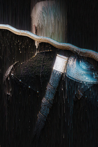 The Lady Of Glitched Space And Bugged Time The Witcher 3 Wild Hunt 4k (540x960) Resolution Wallpaper