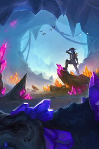 The Last Kaleidosaur Hearthstone Heroes of Warcraft (240x400) Resolution Wallpaper