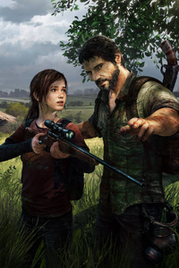 The Last Of Us Art (240x320) Resolution Wallpaper