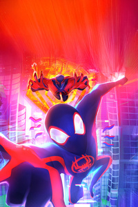 The Legacy Of Spider Man Across The Spider Verse (240x400) Resolution Wallpaper