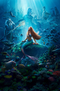 1440x2960 The Little Mermaid 12k