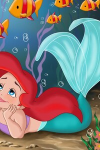 The Little Mermaid (720x1280) Resolution Wallpaper