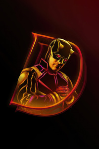 The Man Without Fear Daredevil (1280x2120) Resolution Wallpaper