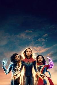 The Marvels Dolby Poster 5k (240x400) Resolution Wallpaper