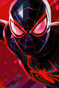 The Miles Morales 4k (320x568) Resolution Wallpaper
