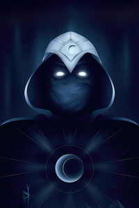 The Moon Knight Minimal 5k (540x960) Resolution Wallpaper