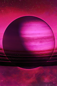 1440x2960 The Pink Planet