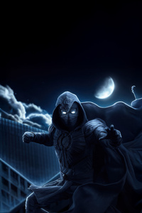 The Power Of Moon Knight (480x800) Resolution Wallpaper