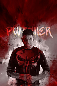 The Punisher In Daredevil Born Again (1080x1920) Resolution Wallpaper