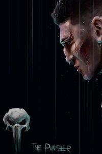 The Punisher Netflix Poster 4k (320x480) Resolution Wallpaper