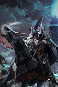 The Rise Of The Witch King (480x854) Resolution Wallpaper