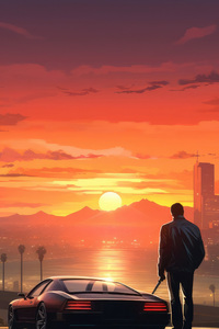 The Sight Of The City (480x854) Resolution Wallpaper