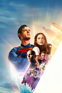 The Sky Belongs To Superman (480x854) Resolution Wallpaper
