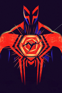 The Spider Man 2099 5k (640x1136) Resolution Wallpaper