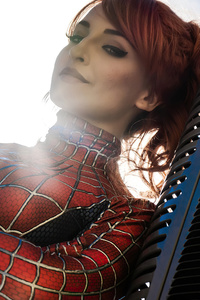 The Spidergirl Cosplay 4k
