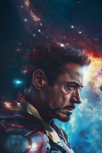 The Strongest Iron Man (720x1280) Resolution Wallpaper