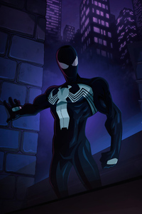 The Symbiote Spider Man 4k