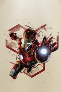The Tony Stark Saga (480x854) Resolution Wallpaper